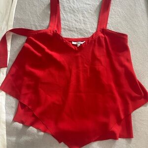 Red Derek Lam flowy top